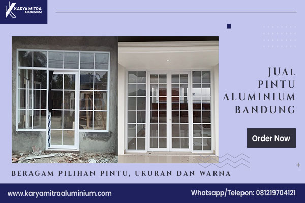 jual pintu aluminium di bandung